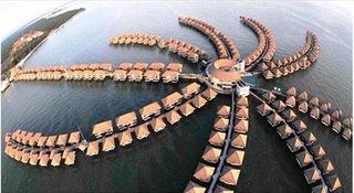 Golden Palm Tree Sea Villas & Spa Sungai Pelek Bagian luar foto