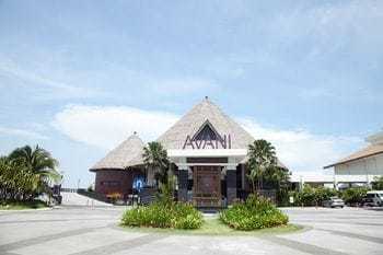 Golden Palm Tree Sea Villas & Spa Sungai Pelek Bagian luar foto